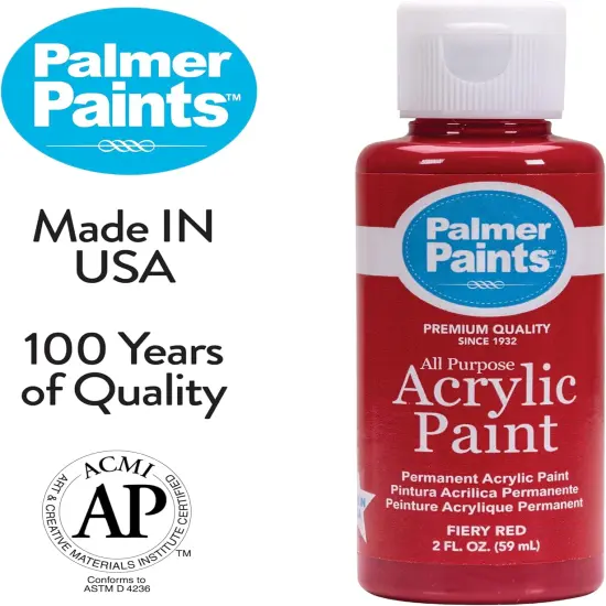 2oz 16 Color Acrylic Paint Set, Perfect Color Selection {3}