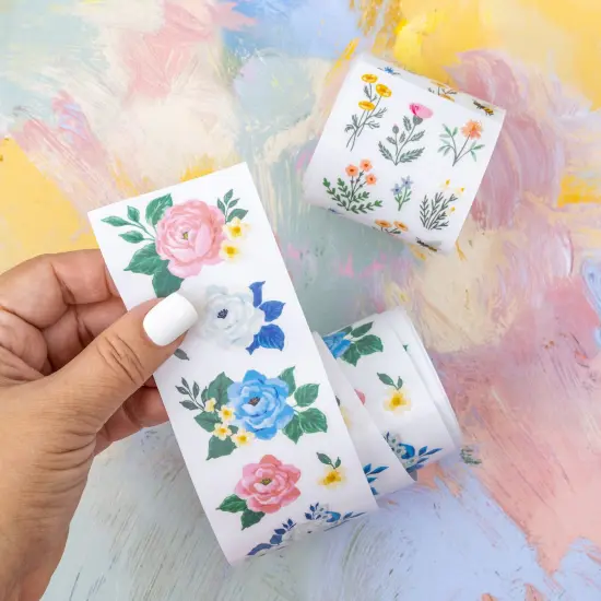 Maggie Holmes Parasol Clear Sticker Rolls-176/Pkg {6}