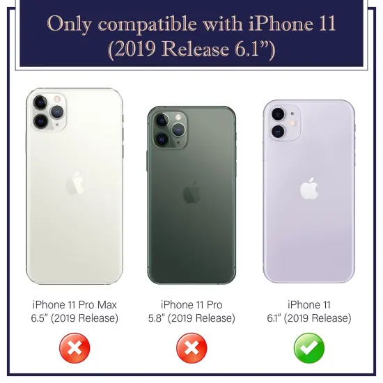 Glossy Marble Case For iPhone 11 6.1 inch (2019), Soft Flexible Slim TPU Gel Rubber Smooth Cover, Shockproof and Anti-Scratch, White Marble by Insten {6}