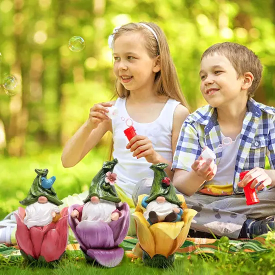 Gnomes Decorations for Home Spring and Summer Decorations Indoor Gnome Statuette {4}