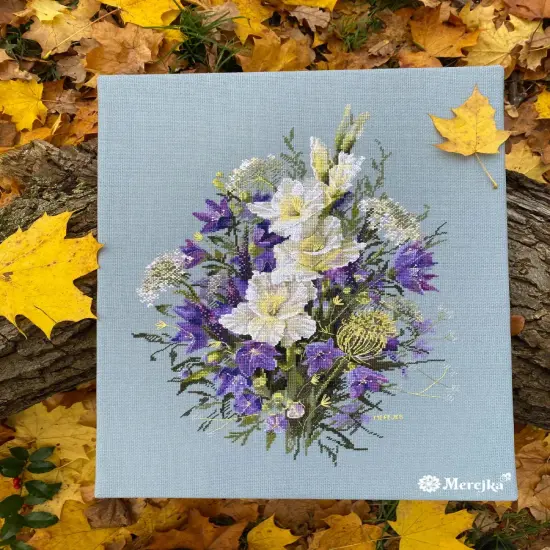 The White Sword Lily K-223 Counted Cross-Stitch Kit {2}