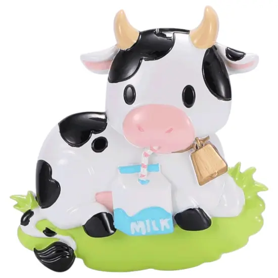 Traditional Cow Ornament {1}