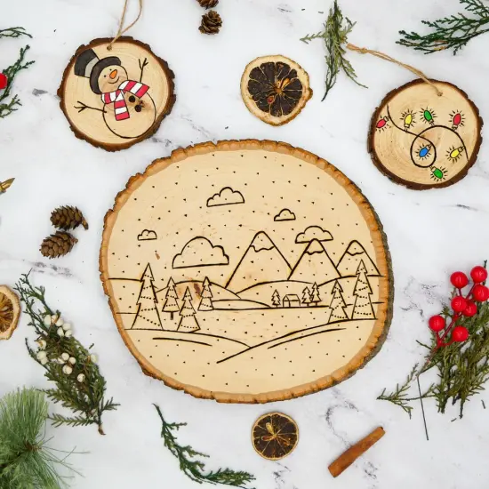 Holiday Wood Burning Kit {1}