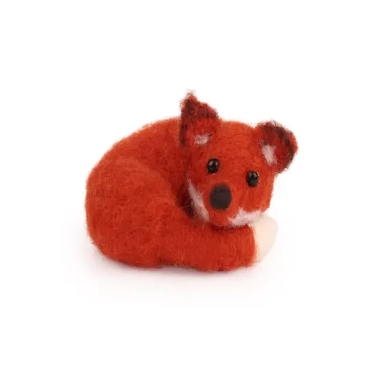 Felting Kit - Fox Cub Small Needle Felt Kit {2}