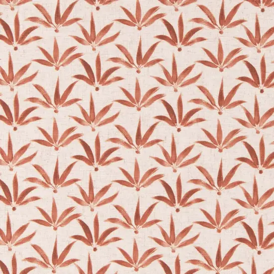 Upholstery Fabric - Orange & Rust Leaves Upholstery Fabric 54 Inches" {1}