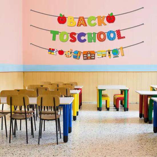 Back to School Banner(Red) {4}