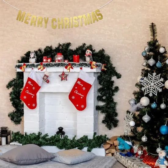 78 Pcs Make Your Own Banner Kits Large Size 6 Inch DIY Glitter Letter Pack {5}