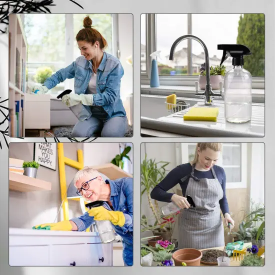 Glass Spray Bottles - 1 Pack {5}