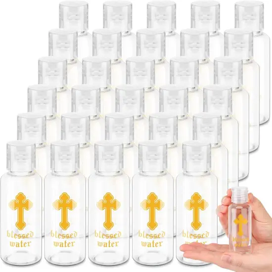50 Pcs Empty Holy Water Bottles (30 ml) {1}