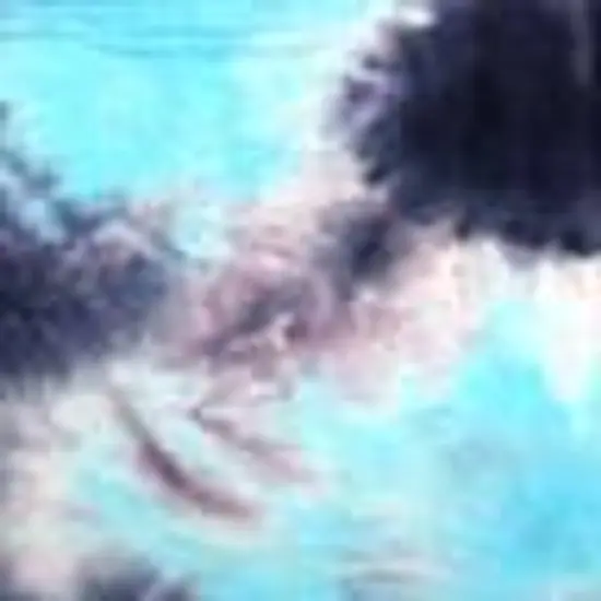 1 Yard Navy Blue Tie Dye Rayon Spandex 58/60" Wide Soft Lightweight Fabric for Apparel {2}