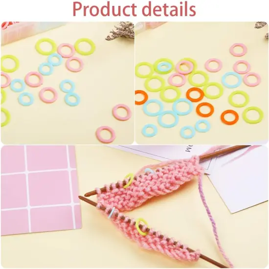 220 Pcs Knitting Stitch Marker {3}