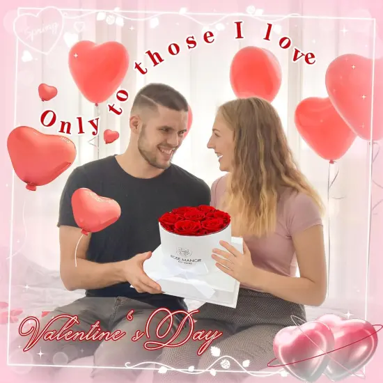 7-Piece Forever Flowers Roses Eternas {2}