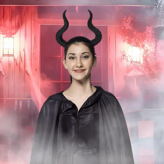 Supersoft Malevolent Child Costume Horns {4}