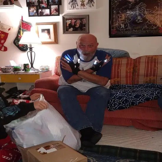 Ergonomic Crochet Hooks Set with Light Up Gloves {4}