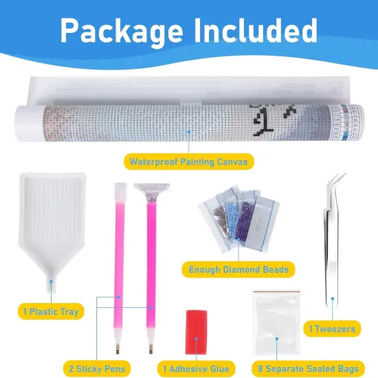 Mushroom Diamond Painting Kits for Adults {3}