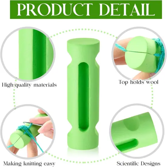 Crochet Holder for Beginners (Green) {4}