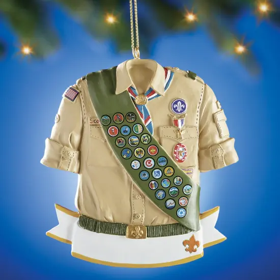 Collections Etc Personalizable Eagle Scout Shirt Christmas Ornament {1}