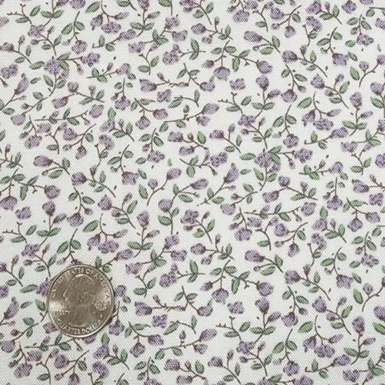 1 Yard Lilac Marble Rayon Slub Linen-Feel Fabric for Skirts Dresses Sewing Crafts 55/56" Width {3}