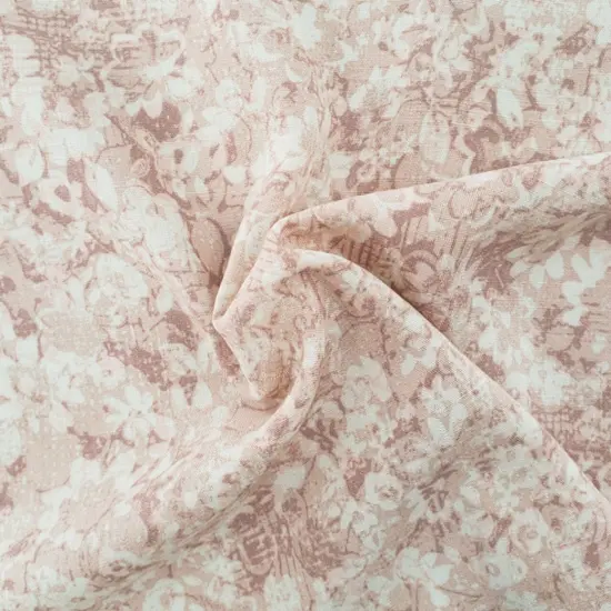 1 Yard Hazelnut Rayon Slub Fabric Textured Soft Rayon for Apparel 55/56" Width {1}