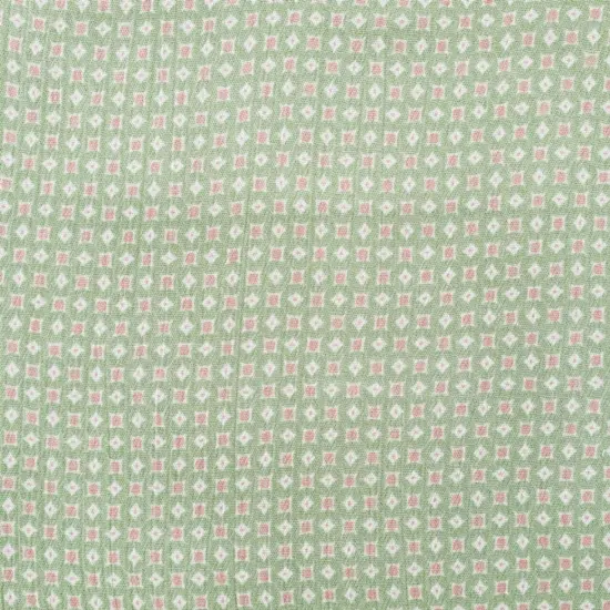 1 Yard Laurel Green Rayon Crinkle Lightweight Soft Breathable Fabric for Dresses Skirts Width 50/52" {3}