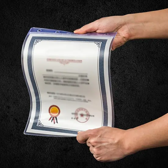 10 Pack Job Ticket Holders {4}