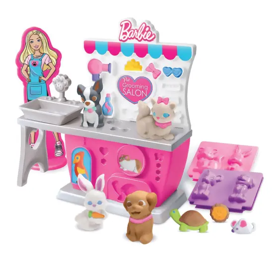 Collections Etc Barbie Softee Dough Pet Shop Children's Toy {1}