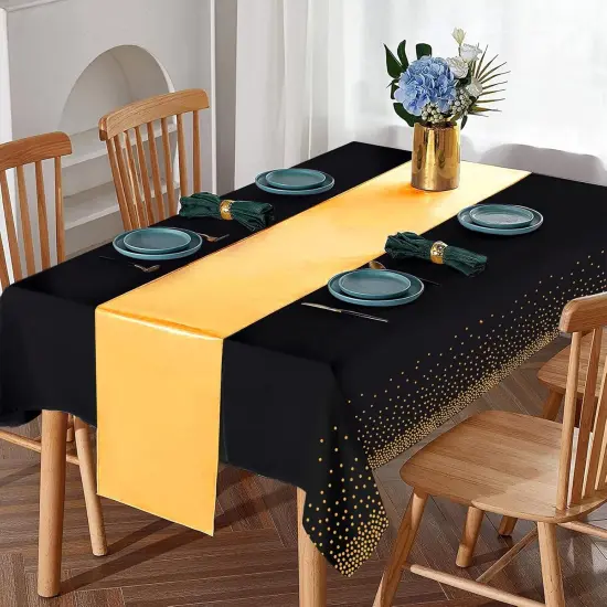 16Pack Disposable Plastic Tablecloths {3}