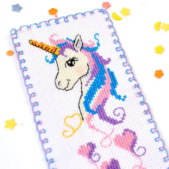 Embroidery Kit 'Unicorn' - Counted Cross Stitch {5}