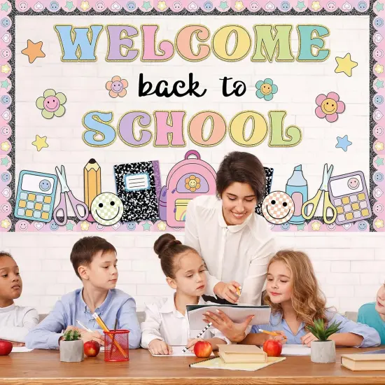 Welcome Back to School Bulletin Board Set {3}