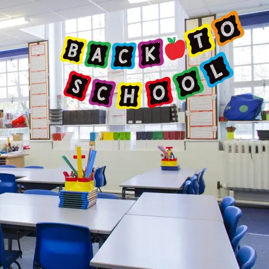 10 Feet - Back to School Banner, First Day of School Banner {5}