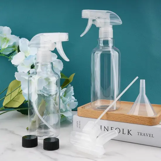 3 Pack Plastic Spray Bottles - 10oz/300ml (Clear) {2}