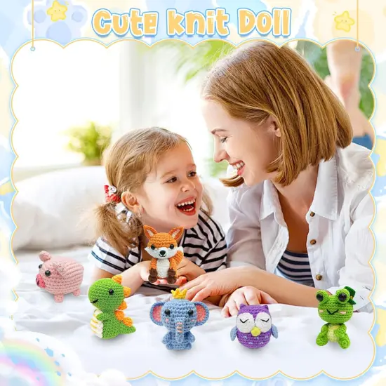 6 Pcs Crochet Kit for Beginners {5}