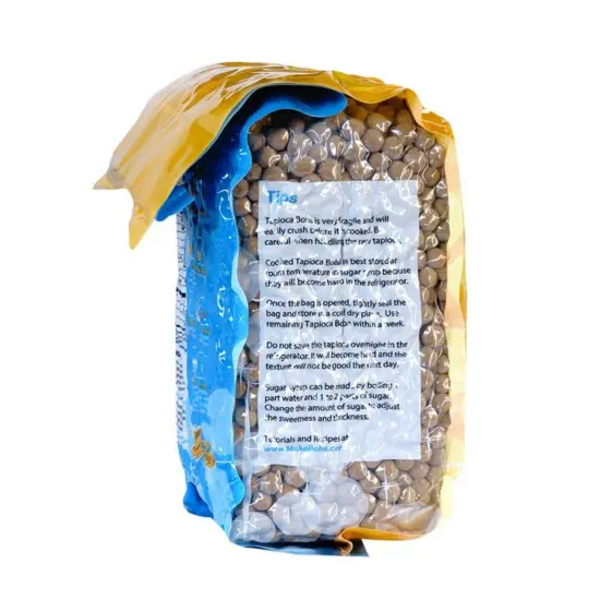 Black Tapioca Pearl 2.2 lbs, Chewy Boba for Homemade Bubble Tea {4}