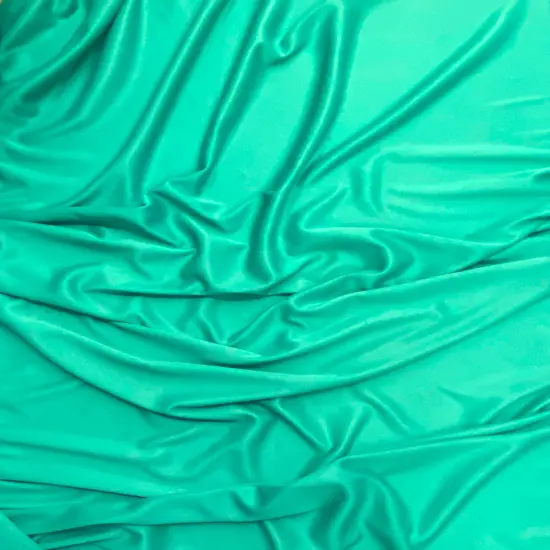 1 Yard Jade Matte Stretch Polyester Lining Fabric For Gowns Dresses Sewing Projects 60 Inches Wide {2}