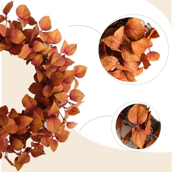 Artificial Fall Wreath - 20 Inch {2}