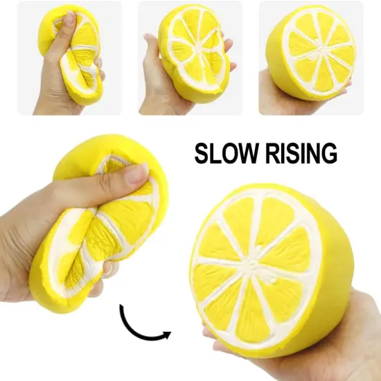 6PCS Jumbo Squishies Slow Rising Strawberry {3}