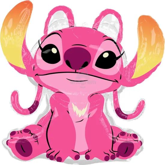 Angel and Stitch's Birthday Party Supplies 3 pc Balloon Bouquet Decorations {2}