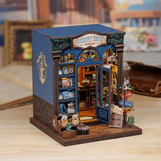 DIY Book Nook Kit - Journey Trace Bookshop {2}