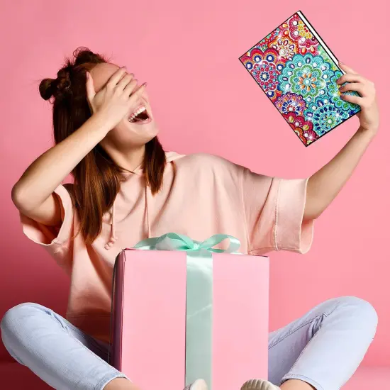 8 Pcs Mandala Designs Diamond Art Set Back to School Gifts {3}