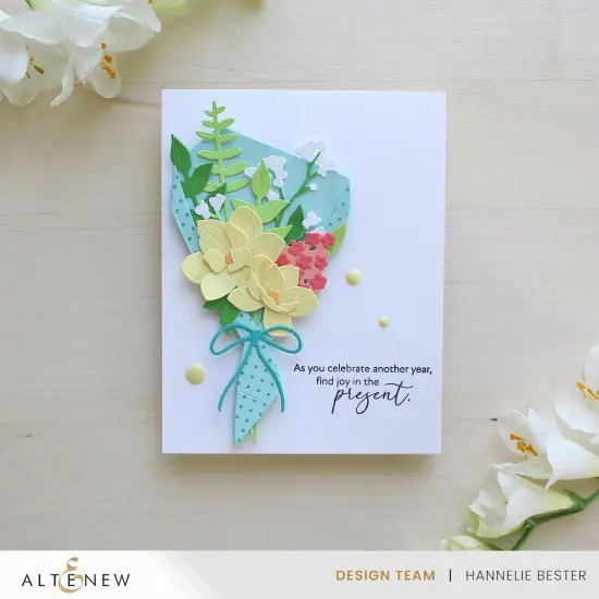 Parchment Bouquet Layering Die Set {5}