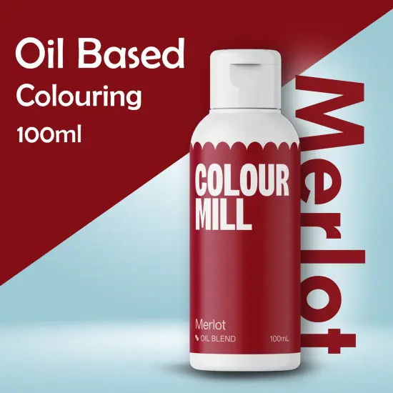 Merlot Red Oil Based Food Coloring 100ml for Cake Decorating Vegan Halal Certified {5}