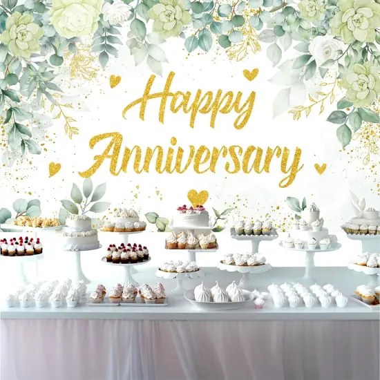 Sage Green Wedding Backdrop 71x43in - Cheers to Marriage Party Decor,71x43in {3}