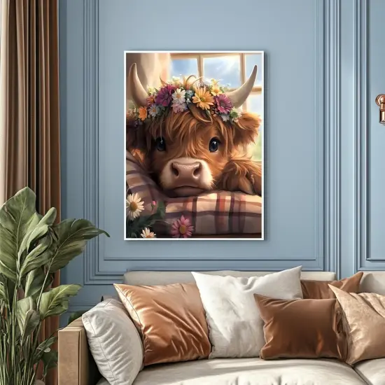 Cow Diamond Painting Kits 12x16 inch {3}