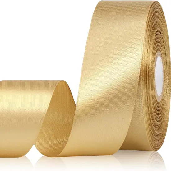 Champagne Gold Ribbon - 1-1/2 Inch 30 Yards {1}