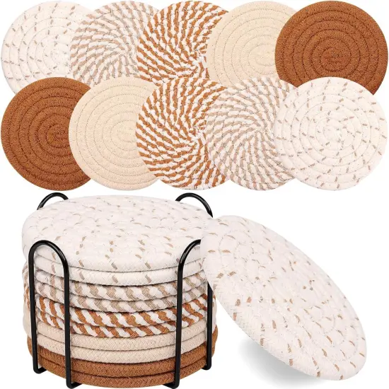 10 Pcs - Minimalist Boho Coasters {1}