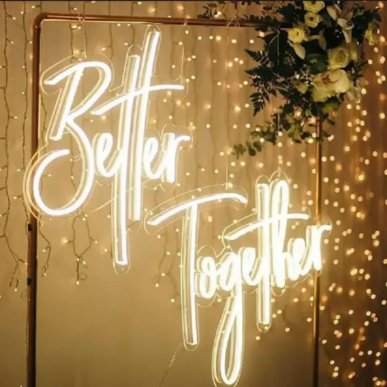 Better Together LED Neon Sign Night Light {2}
