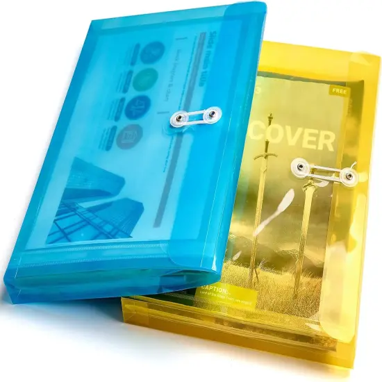 Plastic Letter Size Envelopes {3}