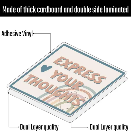 Mental Health Posters It's Okay to Boho Bulletin Board Set {3}