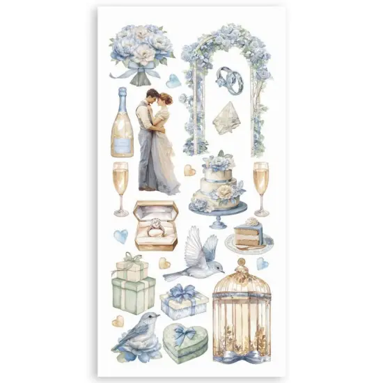 Stamperia Double-Sided Paper Cut-Outs 4/Pkg-Timeless {6}