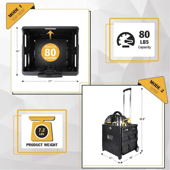 Portable Tools Carrier with Telescopic Handle {2}